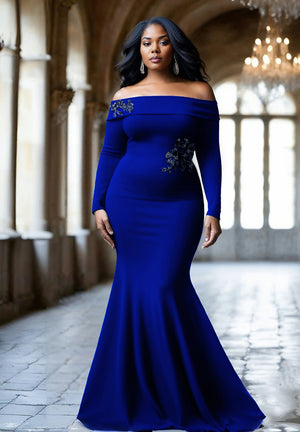 Custom plus size dresses on sale