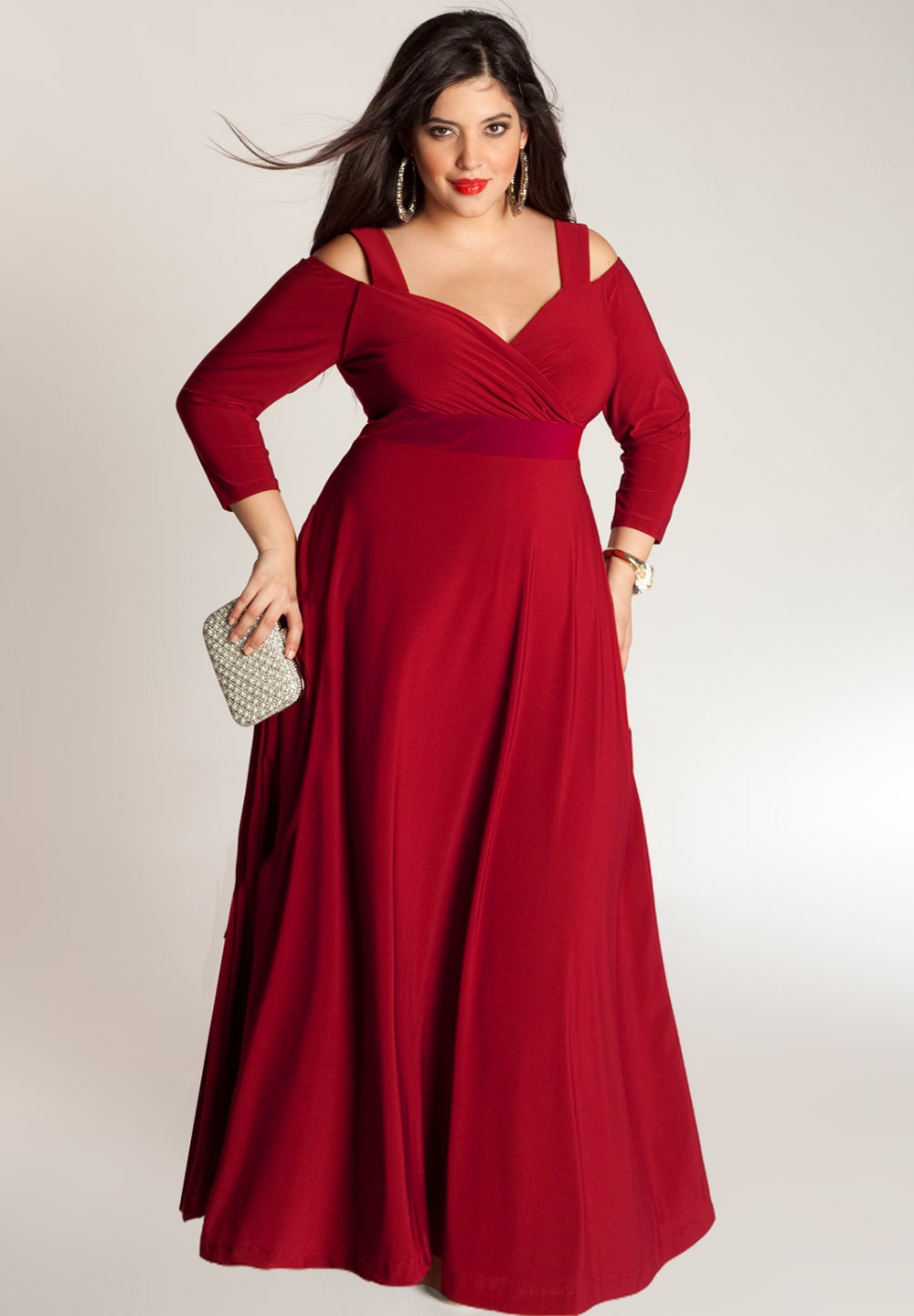 Voluminous Tulle Dress - Dark red - Ladies | H&M US