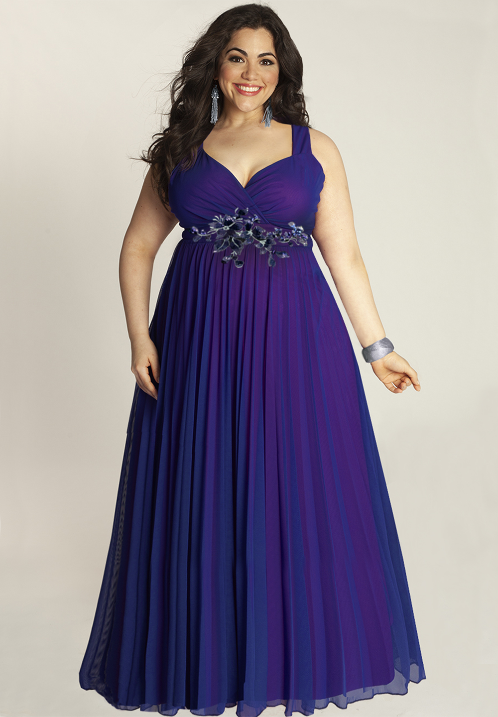 Iridescent dress plus size best sale